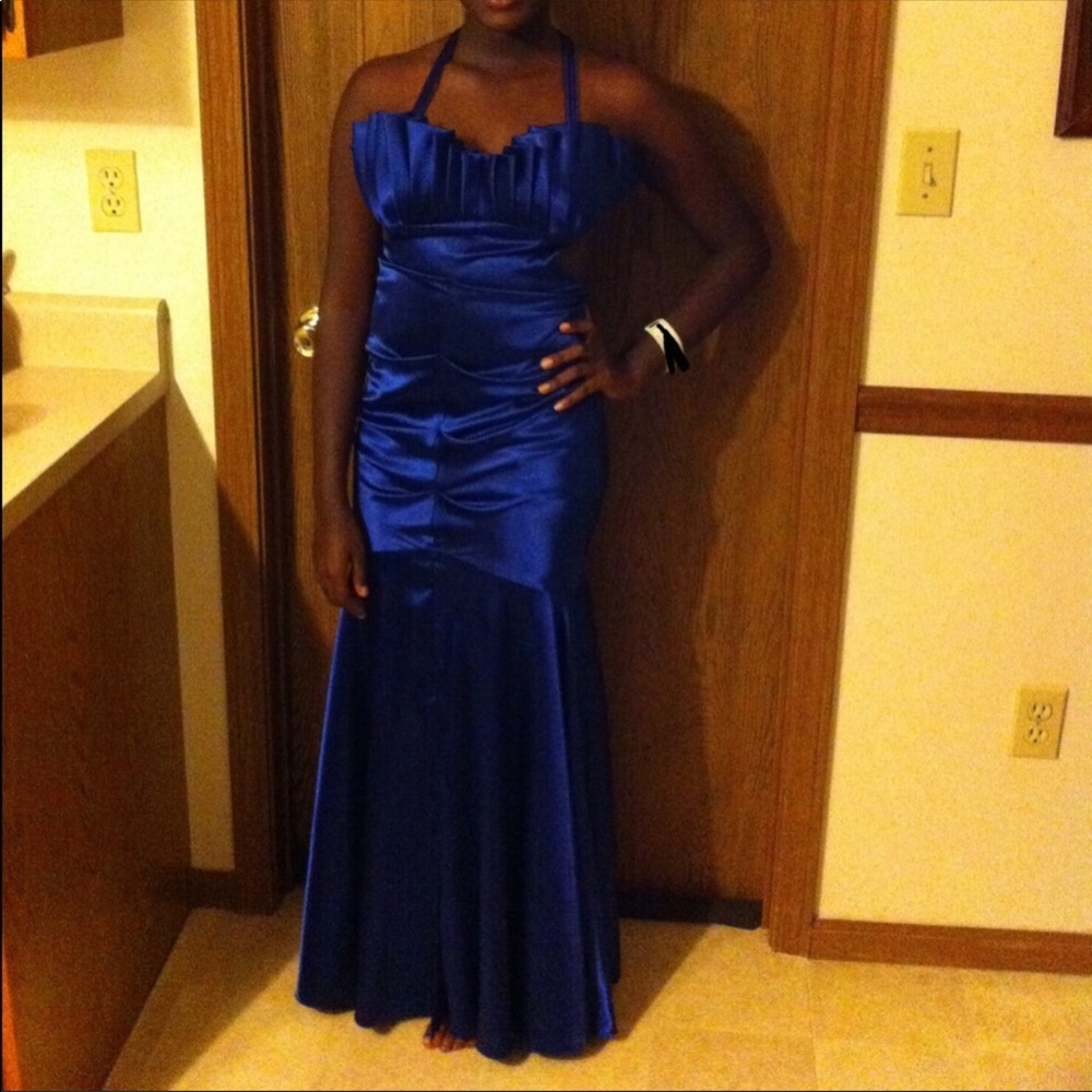 Blue Prom Dress